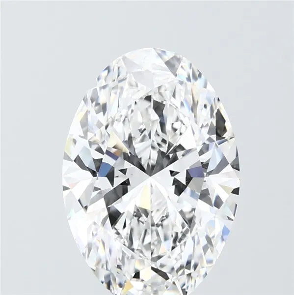 3.05ct Oval Lab Grown Diamond (Colour D, Clarity VVS2, IGI Certified)