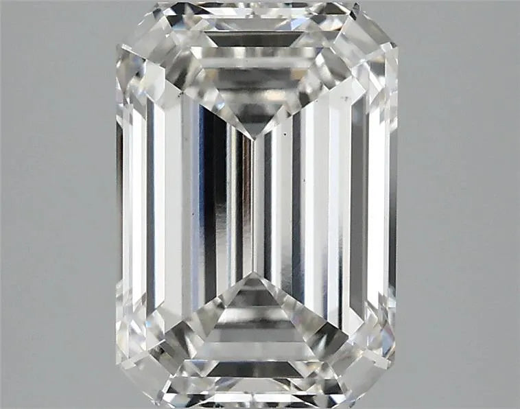 3.06ct Emerald Lab Grown Diamond (Colour G, Clarity VS1, IGI Certified)