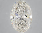 3.06ct Oval Lab Grown Diamond (Colour G, Clarity VS1, IGI Certified)