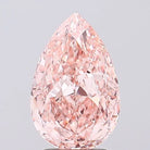 3.07ct Pear Lab Grown Diamond (Colour Fancy Vivid Pink, Clarity VS1, IGI Certified)