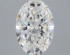 3.09ct Oval Lab Grown Diamond (Colour G, Clarity VVS2, IGI Certified)