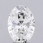 3.23ct Oval Lab Grown Diamond (Colour E, Clarity VS1, IGI Certified)