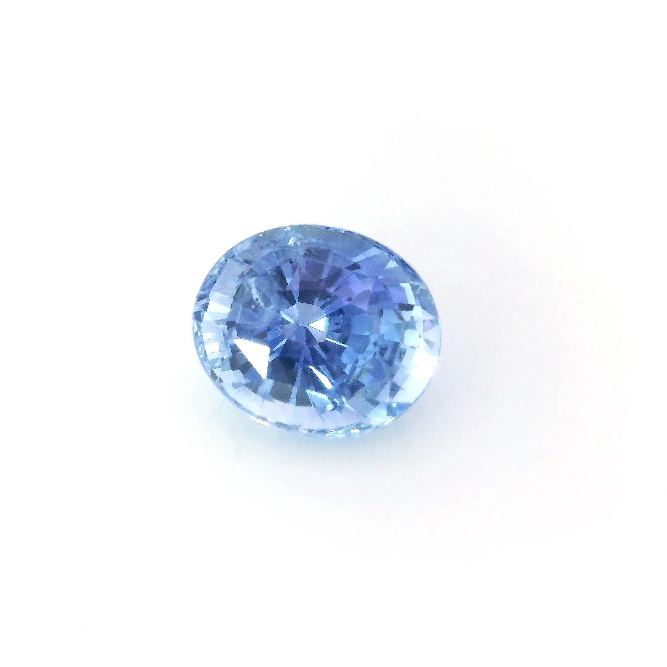 3.57ct Oval Natural Sapphire (Colour Blue, Clarity Slightly Included, Cut Faceted)
