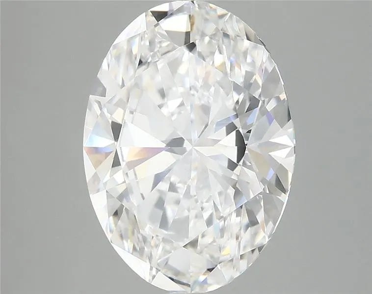 3.90ct Oval Lab Grown Diamond (Colour D, Clarity VVS2, IGI Certified)