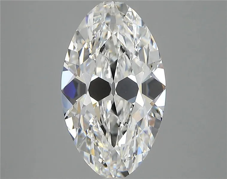 4.00ct Oval Lab Grown Diamond (Colour D, Clarity VVS1, IGI Certified)