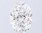 4.00ct Oval Lab Grown Diamond (Colour D, Clarity VVS2, IGI Certified)