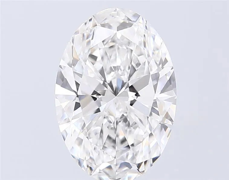 4.00ct Oval Lab Grown Diamond (Colour D, Clarity VVS2, IGI Certified)