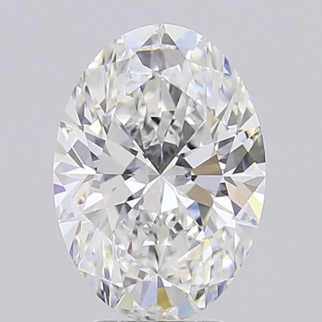 4.01ct Oval Lab Grown Diamond (Colour E, Clarity VVS2, IGI Certified)