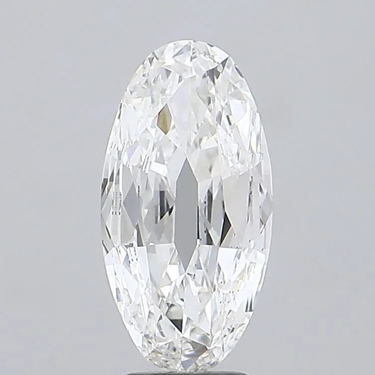 4.01ct Oval Lab Grown Diamond (Colour F, Clarity VVS2, IGI Certified)