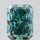 4.01ct Radiant Lab Grown Diamond (Colour Fancy Vivid Green, Clarity VS2, IGI Certified)