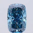 4.20ct Cushion modified Lab Grown Diamond (Colour Fancy Vivid Blue, Clarity VS2, IGI Certified)