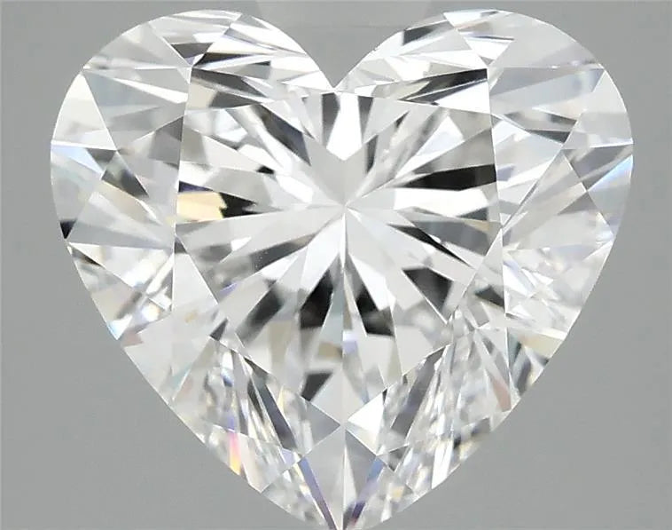 4.31ct Heart Lab Grown Diamond (Colour E, Clarity VVS2, IGI Certified)