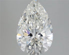 4.45ct Pear Lab Grown Diamond (Colour G, Clarity VVS2, IGI Certified)