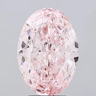 4.71ct Oval Lab Grown Diamond (Colour Fancy Intense Pink, Clarity VVS2, IGI Certified)