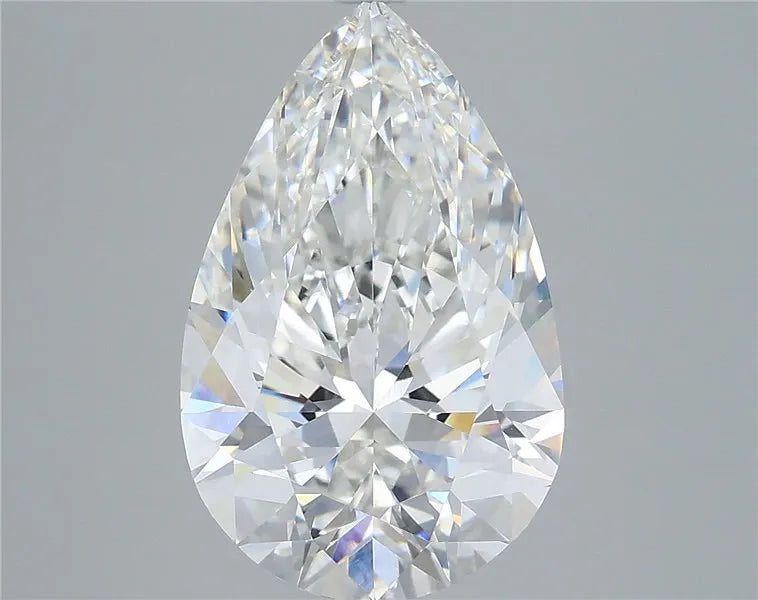 4.93ct Pear Lab Grown Diamond (Colour F, Clarity VVS2, IGI Certified)