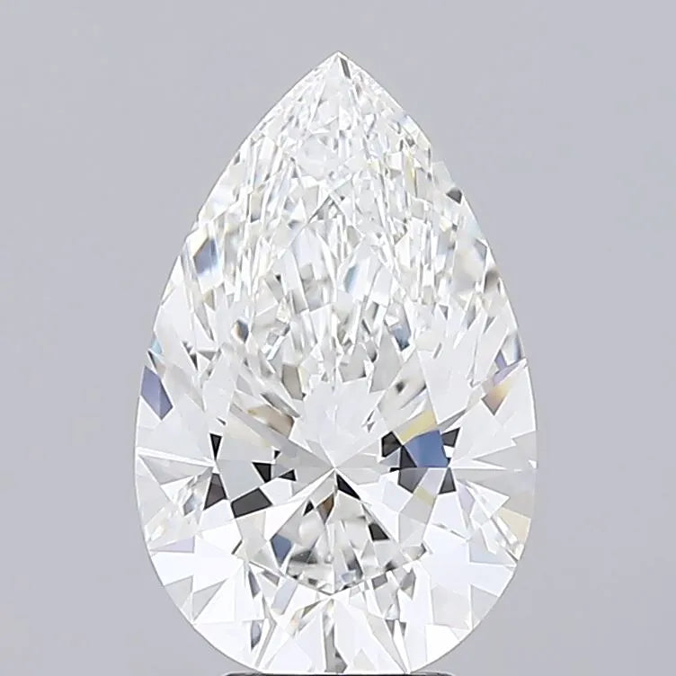 5.00ct Pear Lab Grown Diamond (Colour F, Clarity VVS2, IGI Certified)