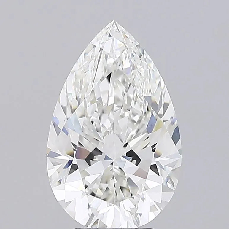 5.00ct Pear Lab Grown Diamond (Colour F, Clarity VVS2, IGI Certified)