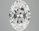 5.02ct Oval Lab Grown Diamond (Colour D, Clarity SI1, IGI Certified)