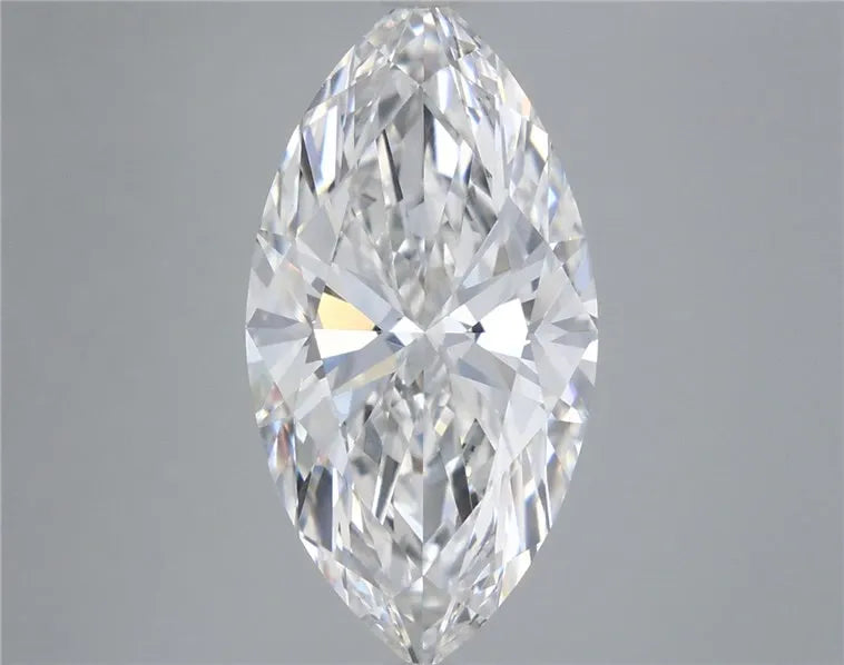 5.19ct Marquise Lab Grown Diamond (Colour F, Clarity VVS2, IGI Certified)