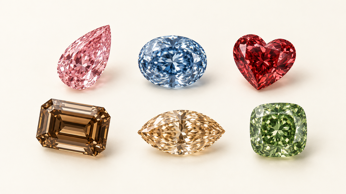 Jacob Mercari Loose coloured diamonds