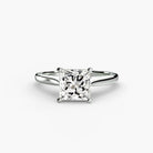 Jacob Mercari 14K Gold Diamond ring with a princess cut lab diamond