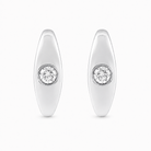 Jacob Mercari 14K White Gold 1/8 CTW Natural Diamond 11.9 mm Hoop Earrings