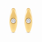 Jacob Mercari 14K Yellow Gold 1/8 CTW Natural Diamond 11.9 mm Hoop Earrings