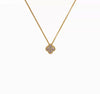 Yellow Gold Bloom Necklace